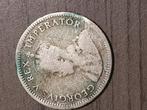 Zuid Afrika mooi oud zilver verzamelmunt 1933, Ophalen of Verzenden, Zilver