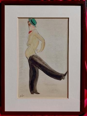 Charles Kiffer (1902-1992) - Maurice Chevalier 1925 - beschikbaar voor biedingen
