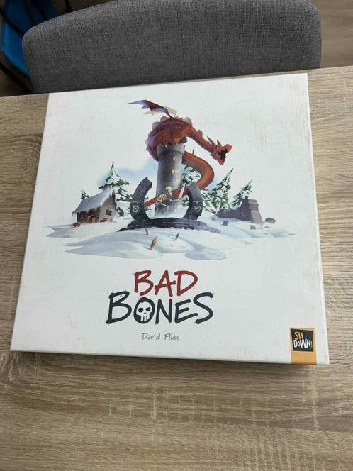 Bad Bones - Bordspel, Hobby en Vrije tijd, Gezelschapsspellen | Bordspellen, Zo goed als nieuw, Ophalen of Verzenden