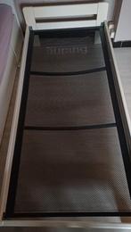 1-persoonsbed met bodem en matras, Huis en Inrichting, Slaapkamer | Bedden, Ophalen, Gebruikt, 90 cm, Eenpersoons