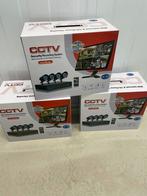 Nieuwe CCTV 4 beveiligingscamera’s set, TV, Hi-fi & Vidéo, Caméras de surveillance, Enlèvement ou Envoi