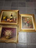 Lot 3 schilderijen Jef De Leeuw, Ophalen of Verzenden