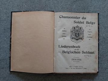 Lied Chanson Zang Leger Armée België Belgique 1914 1918 Gas