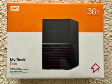 NIEUW!!! Western Digital My Book Duo 36TB beschikbaar voor biedingen