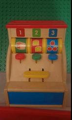 Speelgoedkassa hout, Kinderen en Baby's, Speelgoed | Fisher-Price, Ophalen, Zo goed als nieuw, Overige typen
