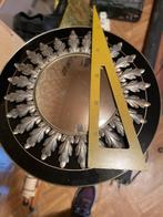miroir soleil fabriqué en Belgique, Antiquités & Art, Antiquités | Miroirs, Rond, 50 à 100 cm, Enlèvement, Moins de 100 cm
