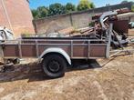 aanhangwagen enkel as 125x244, Ophalen, Zo goed als nieuw
