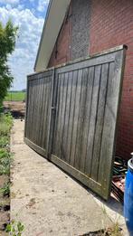 Houten poort, Tuin en Terras, Ophalen, Gebruikt, 150 tot 200 cm, Hout