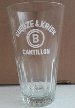 Gueuze & Kriek Cantillon glas model 3, Ophalen of Verzenden, Gebruikt, Bierglas