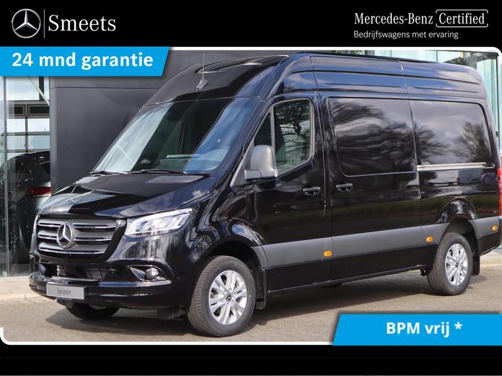 Mercedes-Benz Sprinter 319 CDI L2H2 SELECT DISTRONIC LED 2X, Auto's, Bestelwagens en Lichte vracht, Bedrijf, Te koop, Used 1. Bestelwagens met ervaring.