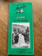 Michelin Jura 1964 13ème éd + atlas touristique 200000ème, Belgique, Michelin, Utilisé, Autres types