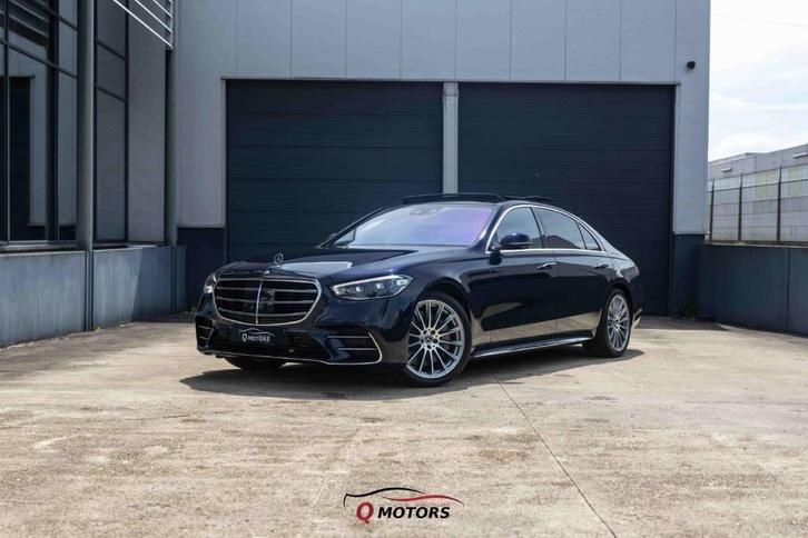 Mercedes-Benz S 580 S 580e L-AMG-PANO-ACC-KEYLESS-360-HUD-1, Auto's, Mercedes-Benz, Bedrijf, Te koop, S-Klasse, 360° camera, ABS