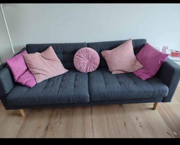 Canapé 3 places (IKEA - Landskrona), Trois personnes, Banc droit, Comme neuf, Enlèvement