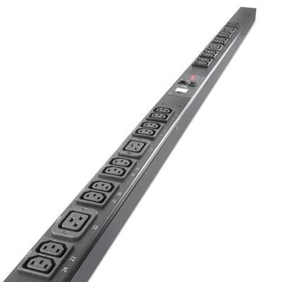 APC AP7851 Metered Rack PDU Zero-U 16A 20x C13 / 4x C19, Computers en Software, Pc- en Netwerkkabels, Zo goed als nieuw, Ophalen of Verzenden