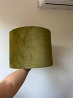 Lampenkap van groen fluweel, Ophalen, Zo goed als nieuw, Groen