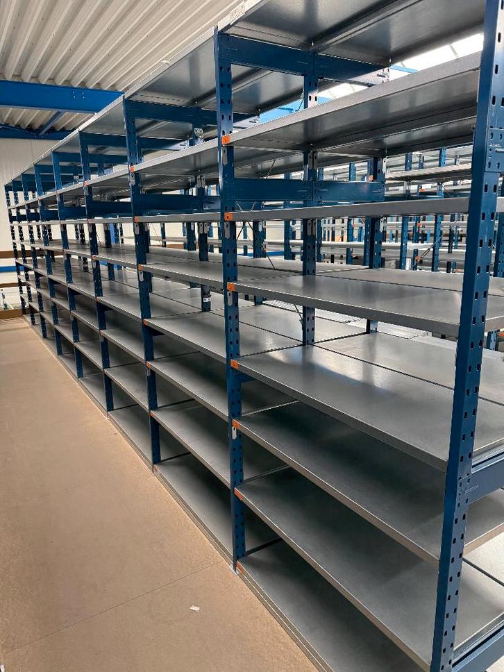 Rekken (metaal), legbordstelling europe-racking, Zakelijke goederen, Kantoor en Winkelinrichting | Magazijn, Stelling en Opslag
