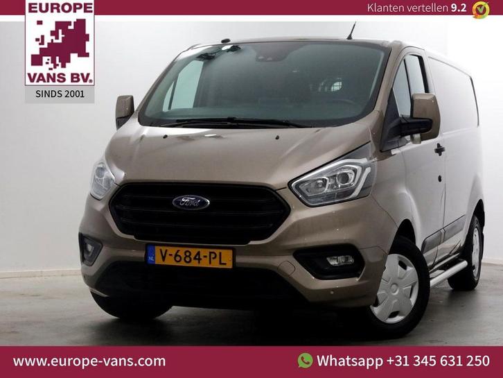 Ford Transit Custom 2.0 TDCI E6 L1H1 Trend Airco/Navi/Camera, Auto's, Bestelwagens en Lichte vracht, Bedrijf, ABS, Airconditioning