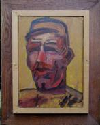 Gustave De Smet '' Boer " olieverf op schilderboard, Enlèvement ou Envoi