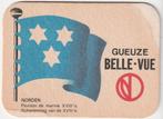 BIERKAART  BELLE-VUE   NORDEN   XVIII, Collections, Marques de bière, Autres marques, Sous-bock, Envoi, Neuf