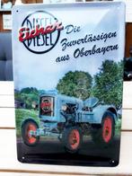 Reclamebord van Eicher Diesel Tractor in reliëf-20x30cm, Verzamelen, Merken en Reclamevoorwerpen, Nieuw, Reclamebord, Verzenden