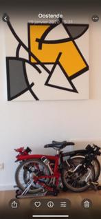 Brompton Red fiets met 6 versnellingen, Fietsen en Brommers, Ophalen, Brompton, Versnellingen, Zo goed als nieuw
