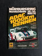 programma 1976 ADAC 1000 KM Rennen Nordschleife Porsche, Verzamelen, Ophalen of Verzenden