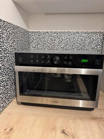 Micro-ondes Whirlpool MWP 338 SX - Supreme Chef - NEUF ! ! !, Enlèvement ou Envoi, Comme neuf, 45 à 60 cm, Croustillant