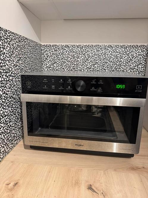 Microgolf Whirlpool MWP 338 SX - Supreme Chef - ALS NIEUW!!!, Elektronische apparatuur, Microgolfovens, Zo goed als nieuw, Vrijstaand