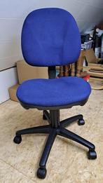 2 Bureaustoelen, Ophalen, Gebruikt, Blauw, Bureaustoel