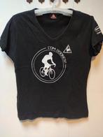 Le Coq Sportif Tom Boonen zwart tshirt maat L, Comme neuf, Enlèvement ou Envoi