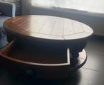 Tafel rond, Huis en Inrichting, Tafels | Salontafels, Ophalen, Zo goed als nieuw, Rond