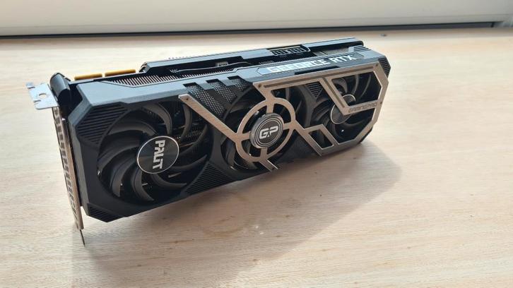 RTX 3090 Palit GamingPro, Computers en Software, Videokaarten, Gebruikt, Nvidia, PCI-Express 4.0, GDDR6, HDMI, DisplayPort, Ophalen of Verzenden