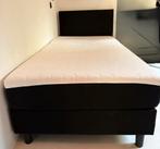 Boxspringbed XXL 100x220, Huis en Inrichting, Ophalen, 100 cm, Eenpersoons, Zwart