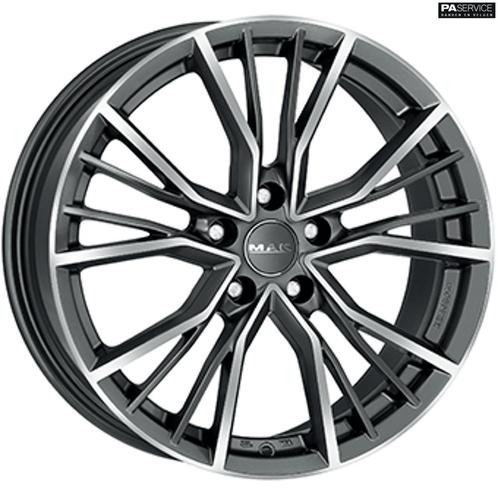 Nwe 22 inch Mak Union Antraciet gepolijst Audi Q7 Q8 E-tron, Auto-onderdelen, Banden en Velgen, Velg(en), Overige maten, Nieuw