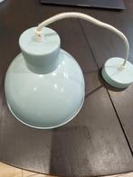 Vintage hanglamp, aquagroen in perfecte staat, Ophalen of Verzenden, Zo goed als nieuw