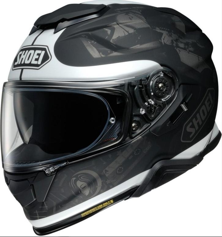 Shoei GT AIR 2 Reminisce mat Zwart-Wit maat Large, Motoren, Kleding | Motorhelmen, Heren, Integraalhelm, L, Shoei, Nieuw zonder kaartje