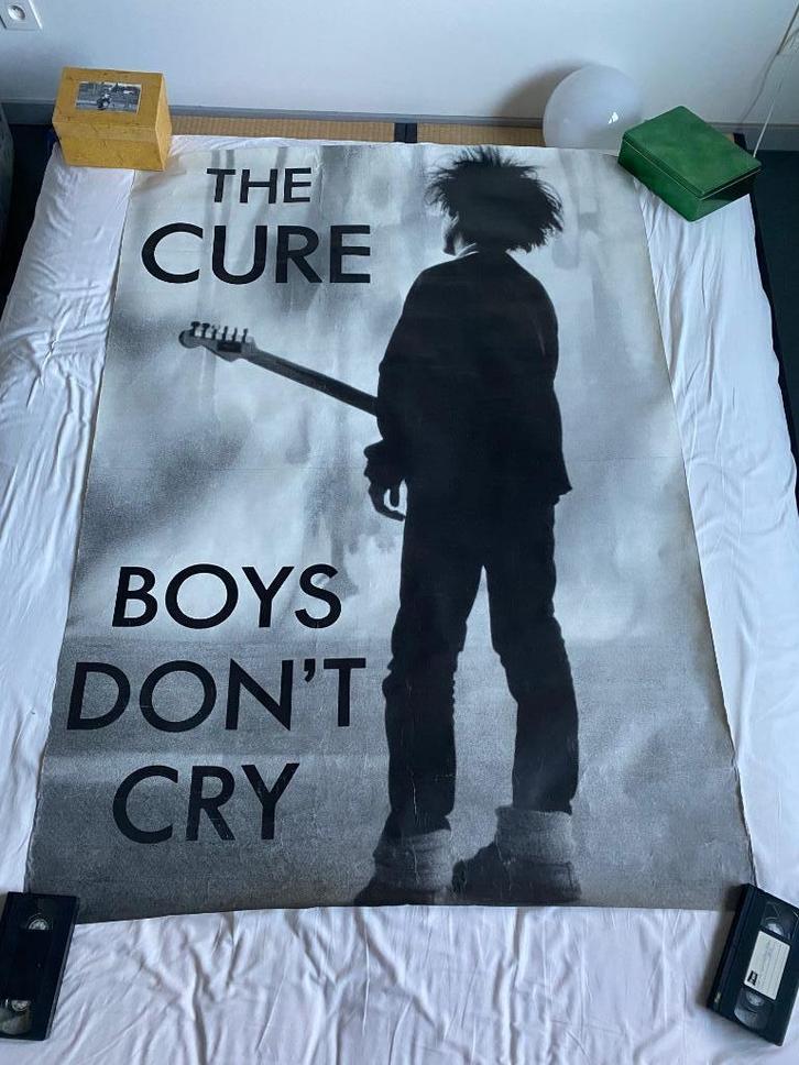 The Cure, originele reusachtige Boys Don’t Cry poster, Verzamelen, Posters, Gebruikt, Muziek, Deurposter of groter, Rechthoekig Staand