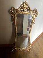 gouden spiegel, 100 tot 150 cm, Nieuw, Ophalen of Verzenden, Rechthoekig