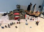 Kasteel en piratenboot, Ophalen, Gebruikt, Complete set