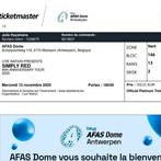 Simply Red,  2 zitplaatsen te kopen