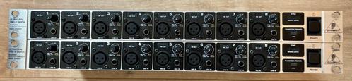 Behringer ADA8000 8-channel Preamp & A-D/D-A Converter, Muziek en Instrumenten, Mengpanelen, Zo goed als nieuw, 5 tot 10 kanalen