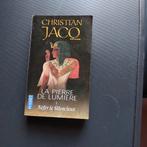 Serie de 4 livres " La pierre de lumière " de Christian Jacq, Christian Jacq, Utilisé, Enlèvement ou Envoi