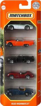 Matchbox 5 Pack Blue Highways II, Hobby en Vrije tijd, Verzenden, Nieuw, Auto