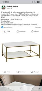 Table de salon, Maison & Meubles, Tables | Dessertes, Enlèvement, Verre