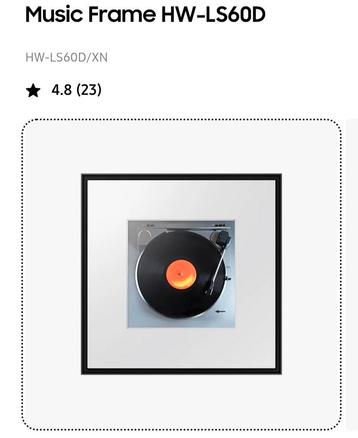 Samsung Music Frame  beschikbaar voor biedingen