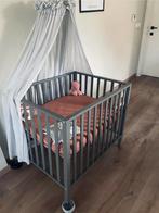 Park /box Pericles (grijs) verstelbaar met wieltjes + matras, Kinderen en Baby's, Ophalen, Zo goed als nieuw, Wieltjes