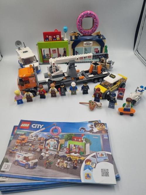 Ouverture de la boutique Lego City 60233 Donut, Enfants & Bébés, Jouets | Duplo & Lego, Comme neuf, Lego, Ensemble complet, Enlèvement ou Envoi