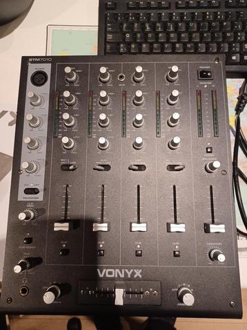 Mengpaneel Vonyx STM-7010, Musique & Instruments, Tables de mixage, Enlèvement, Comme neuf, Moins de 5 canaux, Entrée micro