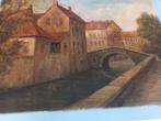 Schilderij Brugge, Antiek en Kunst, Kunst | Schilderijen | Klassiek, Ophalen