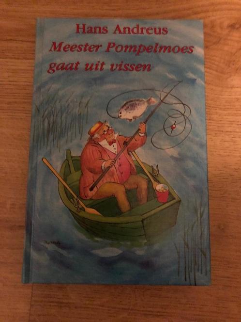 Hans Andreus : Meester Pompelmoes gaat uit vissen., Livres, Livres pour enfants | 4 ans et plus, Comme neuf, 5 ou 6 ans, Garçon ou Fille